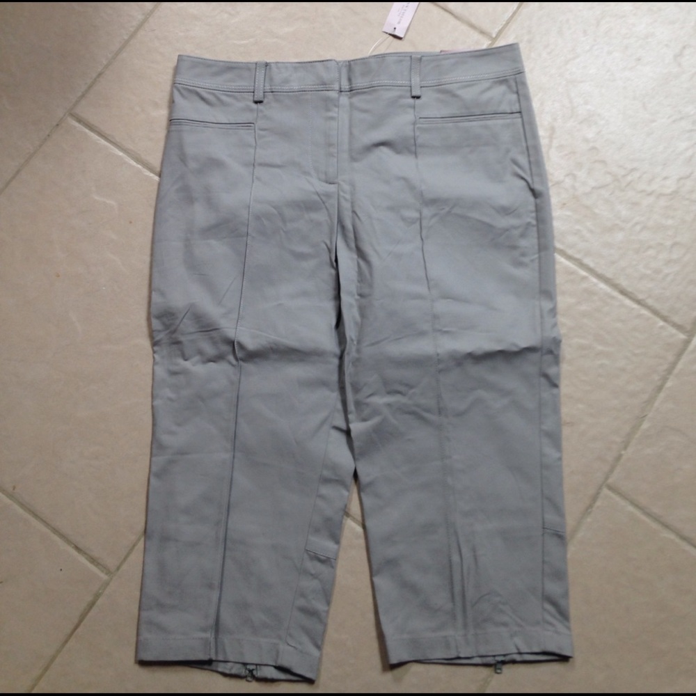 Last week posted NWT AnnTaylor khaki capris  12P