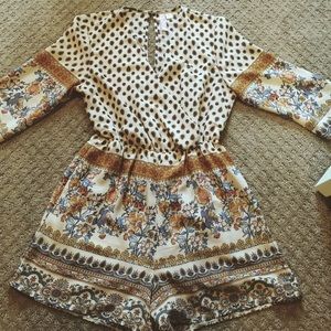 Floral romper
