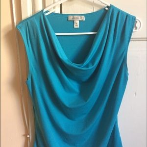 Dress Barn Scoop Neck Sleeveless Blouse