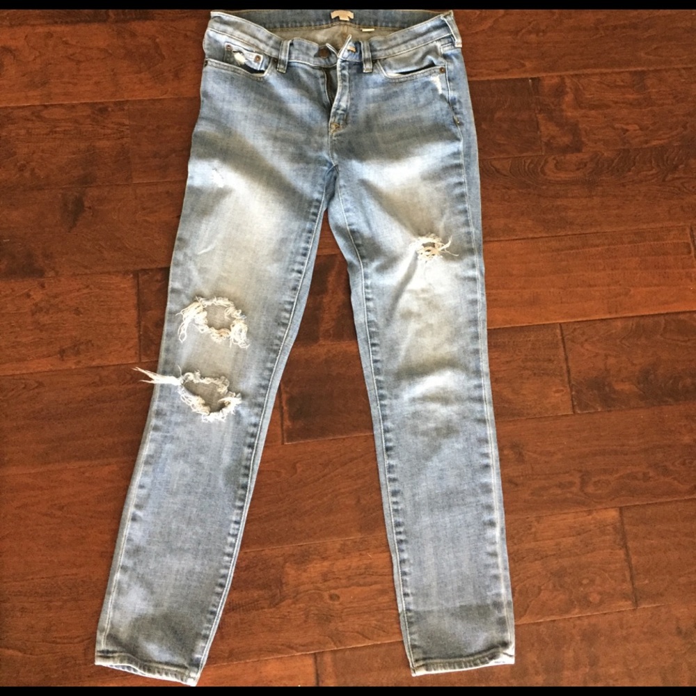 J Crew crop jeans