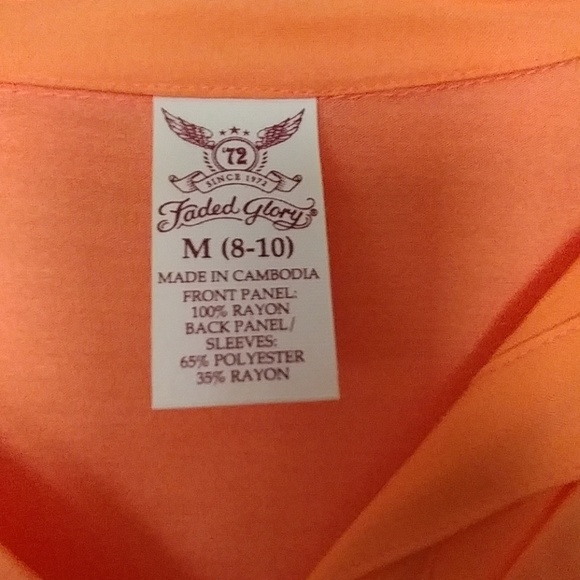 WOMEN'S SS SHIRTS. COWL NECK MESH NWOT COLLARED - Picture 5 of 8