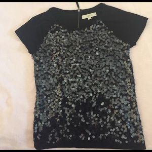 LOFT t-shirt, black in size SP