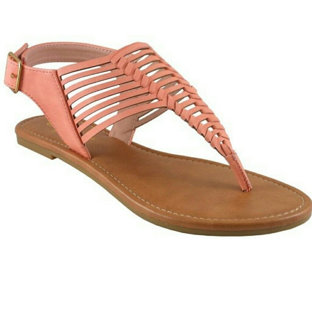 Coral Sandals