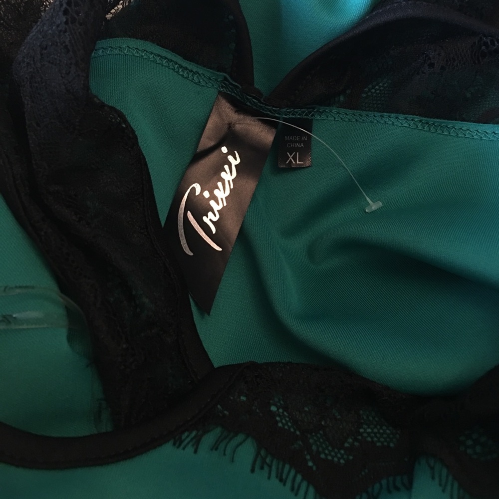 Teal Peplum dress - Picture 3 of 5