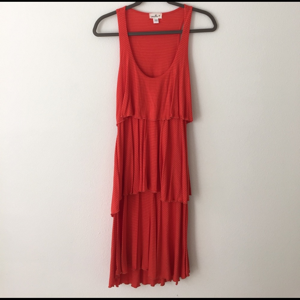 Layered Open Back Dress