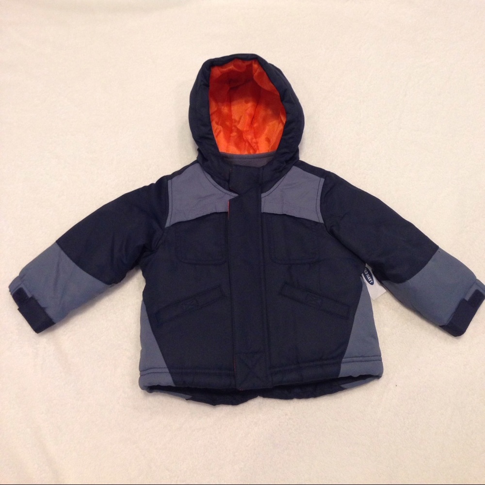 NWT Old Navy hooded coat with fleece lining