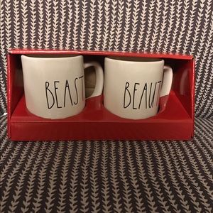 Rae Dunn Beauty and Beast mug Reserved for Sarah
