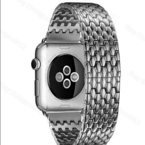 Stainless steel Apple Watch band. 38mm
