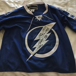 Signed lightning jersey
