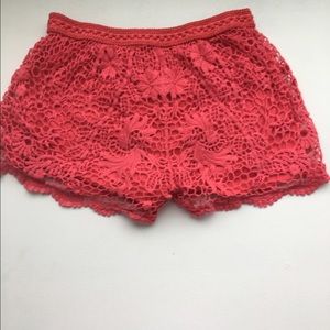 Coral shorts
