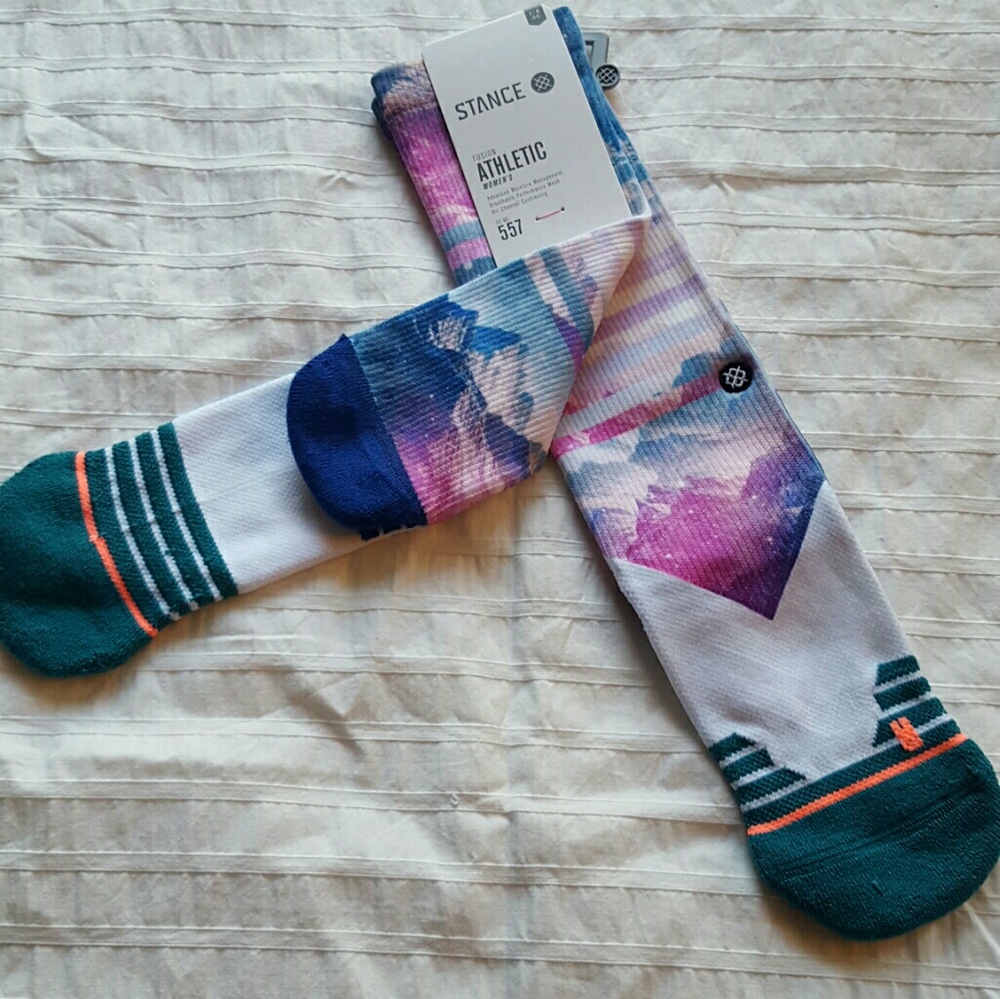 Stance Women's Fit Crew socks - S/M (sizes 5 -8) - Picture 3 of 4