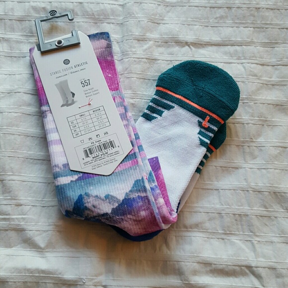 Stance Women's Fit Crew socks - S/M (sizes 5 -8) - Picture 2 of 4