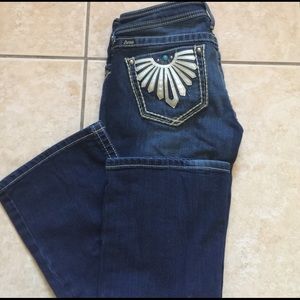 Turquoise Ariat jeans