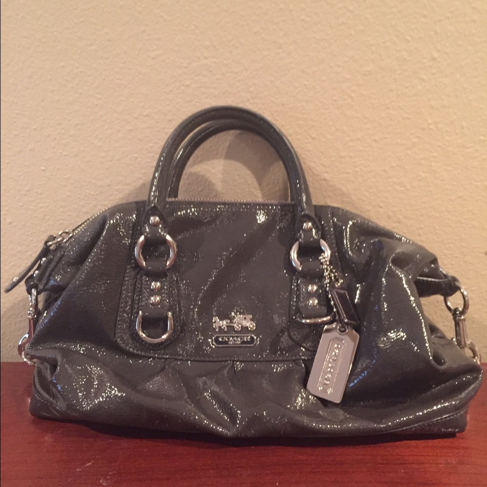 Authentic leather Coach purse