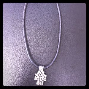 James Avery Leather Necklace