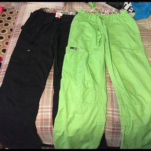 XS Koi scrub pants