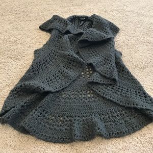 Forever 21 Crocheted Sweater Vest