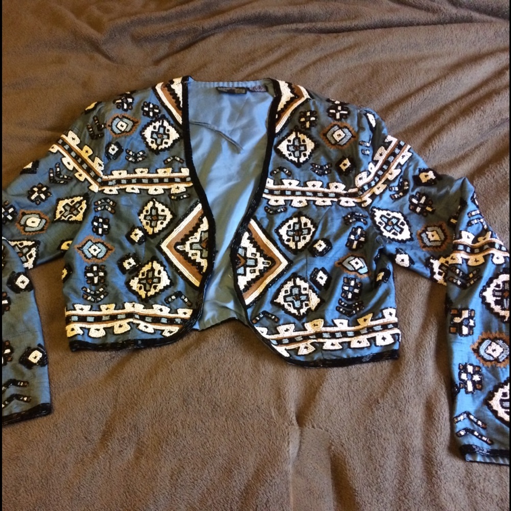 Price reduced! Amazing!!💖 beaded jacket