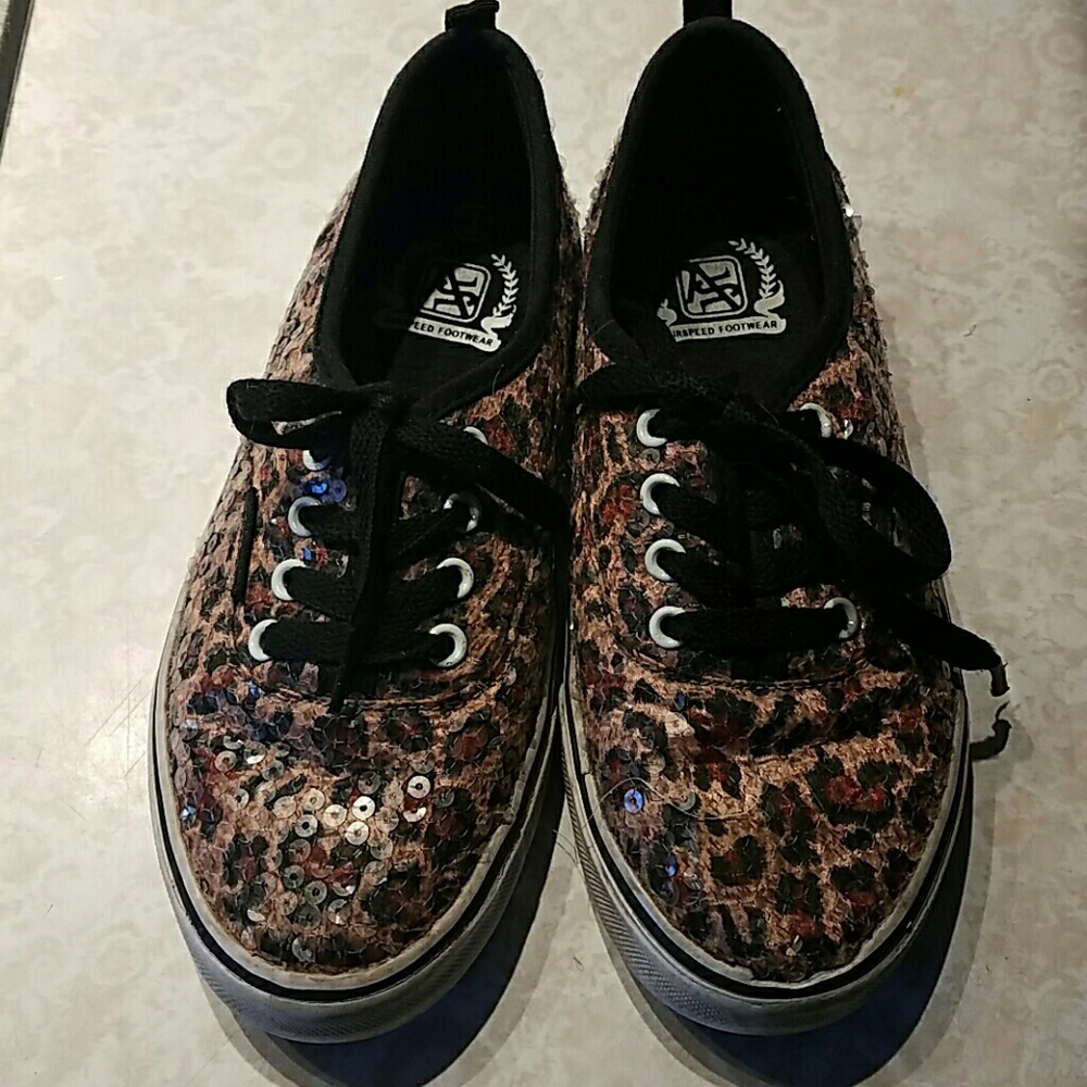 Girls sequin sneakers