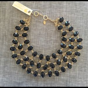NWT Amrita Singh Reversible Bib Necklace