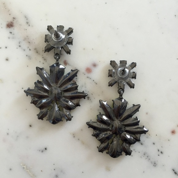 "Bella" Earrings || Yellow/Lime Floral Statement - Picture 3 of 7