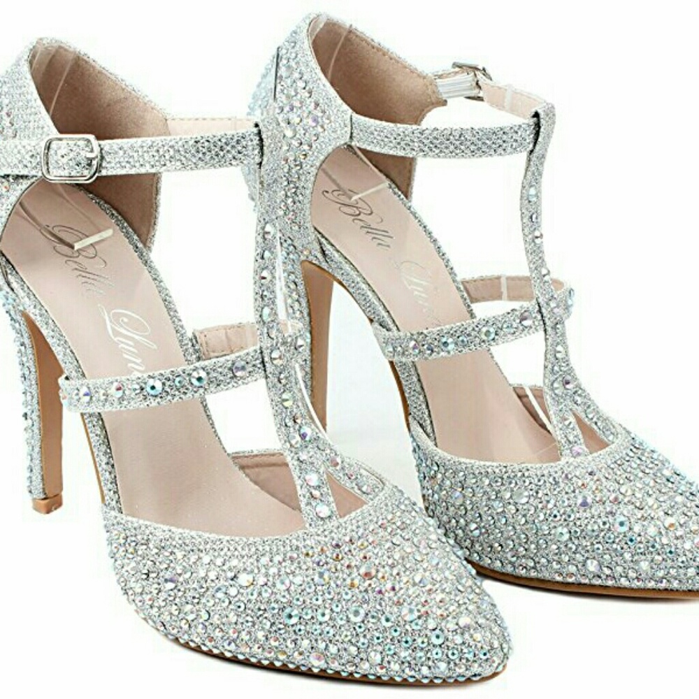 Sparkly Glitzy Heels Size 7