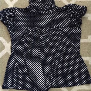 Polka dot retro top with some swing