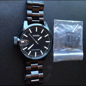 Nixon Chronicle SS All Black Watch