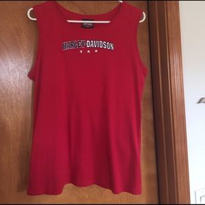 Harley Davidson Sleeveless Top