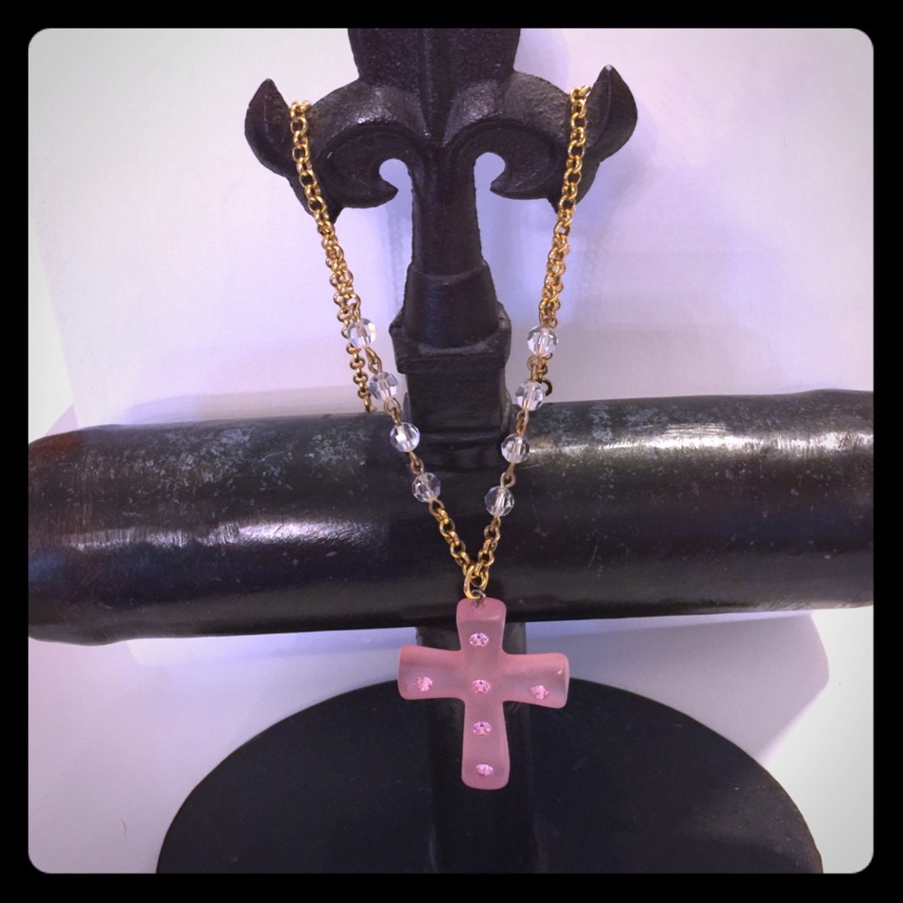 Tarina Tarantino Cross Necklace