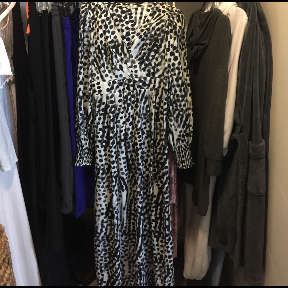 Eliza J Polka Dot Dress