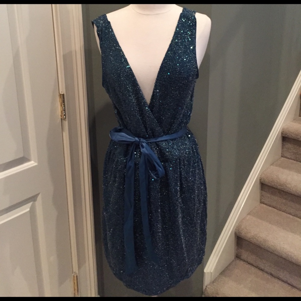 Express... Fun sequin party dress