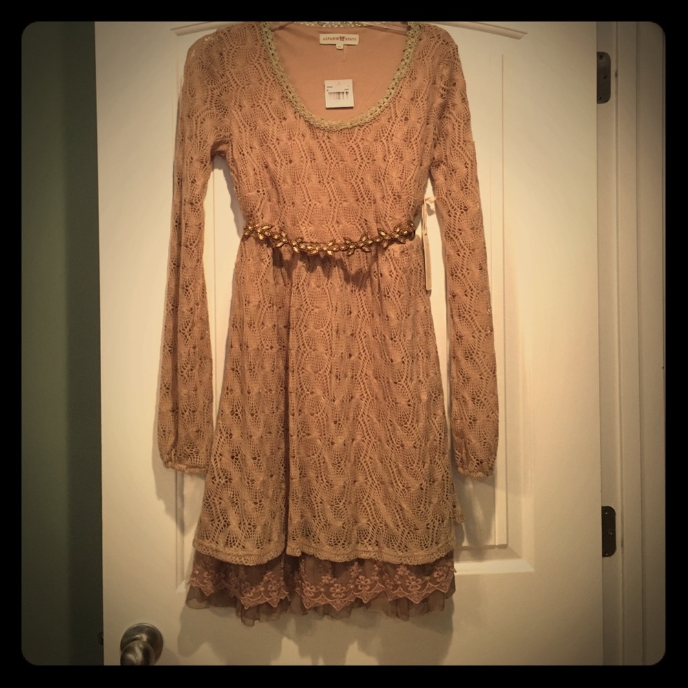 Altar'd State Dress and Belt