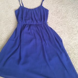 Blue dress