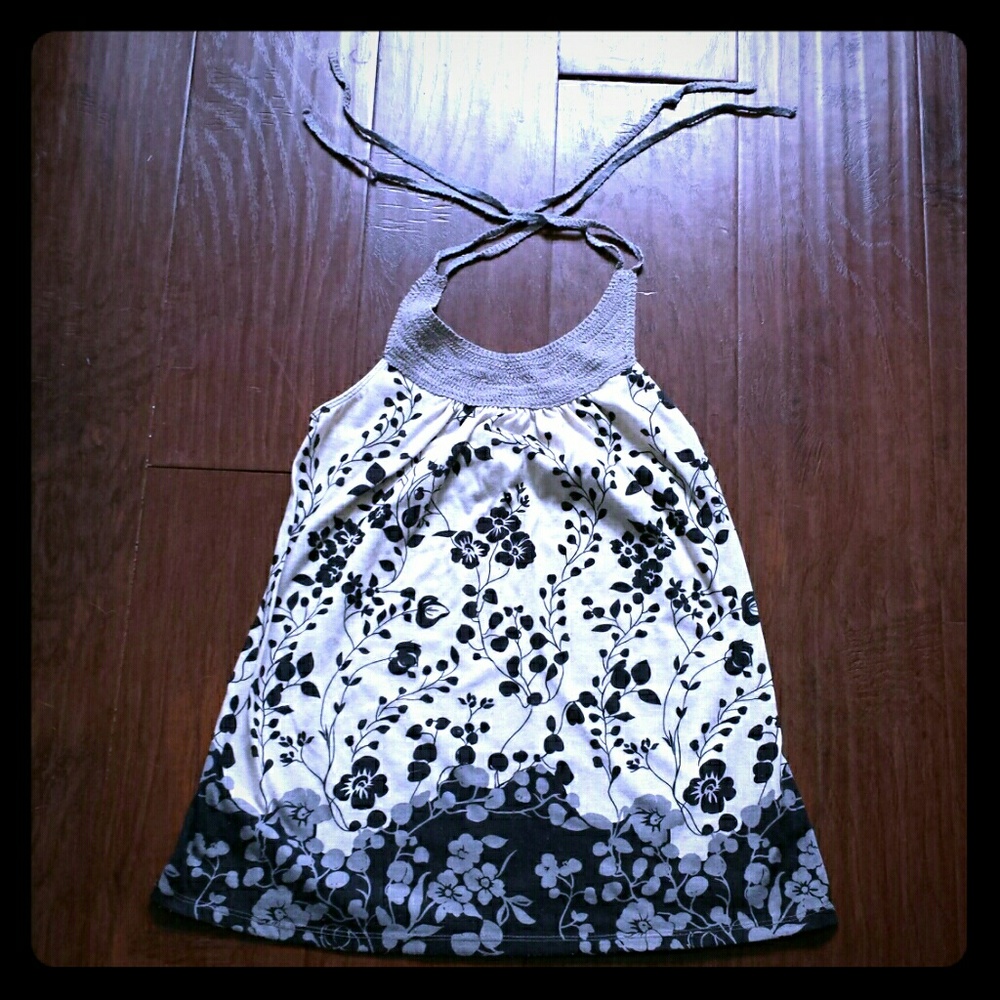 Monochromatic Halter Top