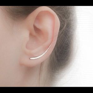 Silver ear climber, ear crawler