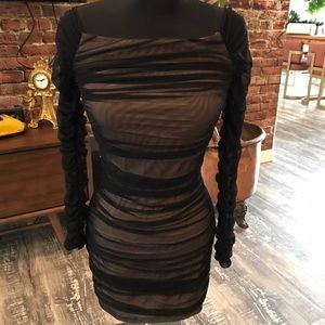 Bebe gorgeous black dress