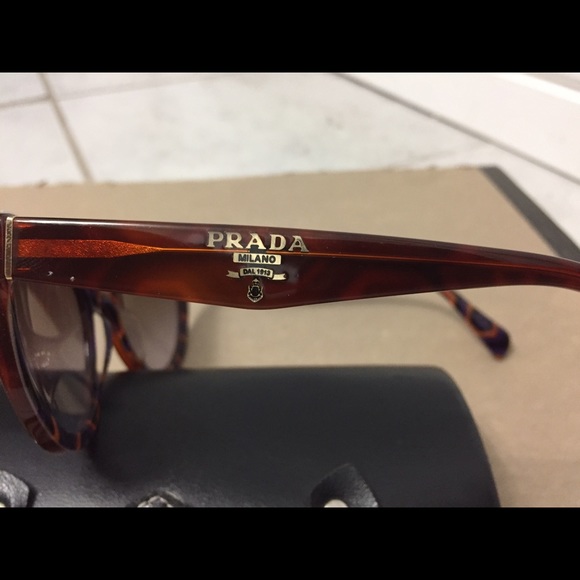 Authentic Women's Cateye Prada Sunglasses - Picture 2 of 8
