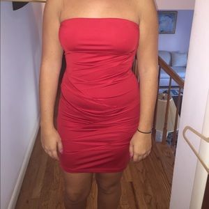 Red dress
