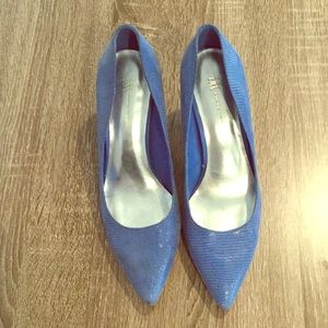 INC blue pumps Make offer!