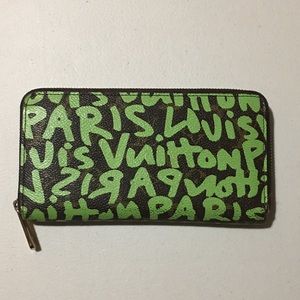 Louis Vuitton Monogram Green Wallet
