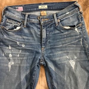 Distressed true religion jeans skinny