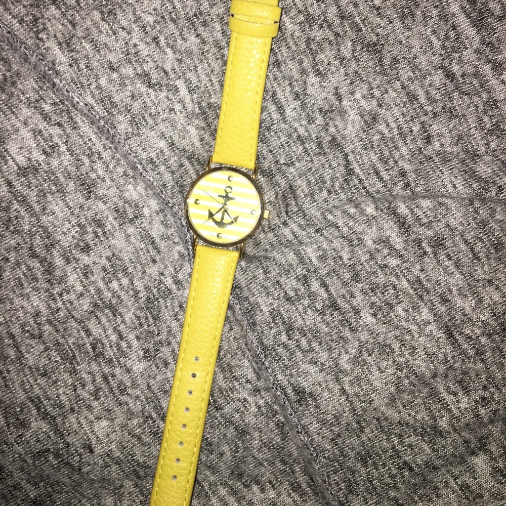 Yellow anchor watch