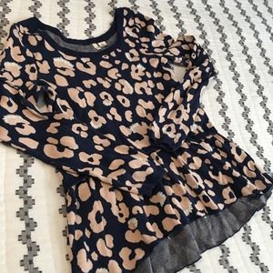 Anthropologie Moth Brand Peplum top