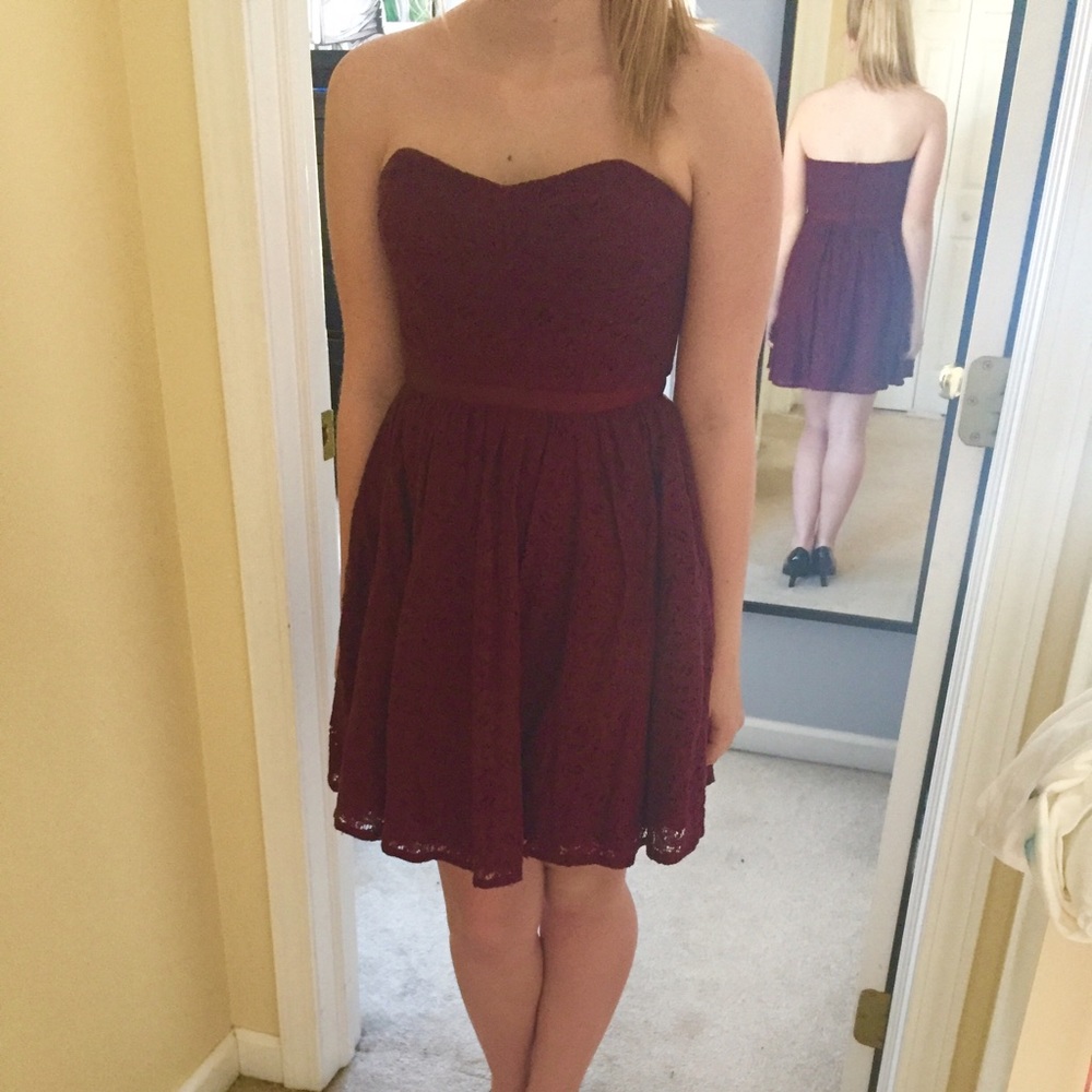 Jack Wills Strapless Mini Dress