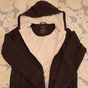 LLBean Lined Hoodie