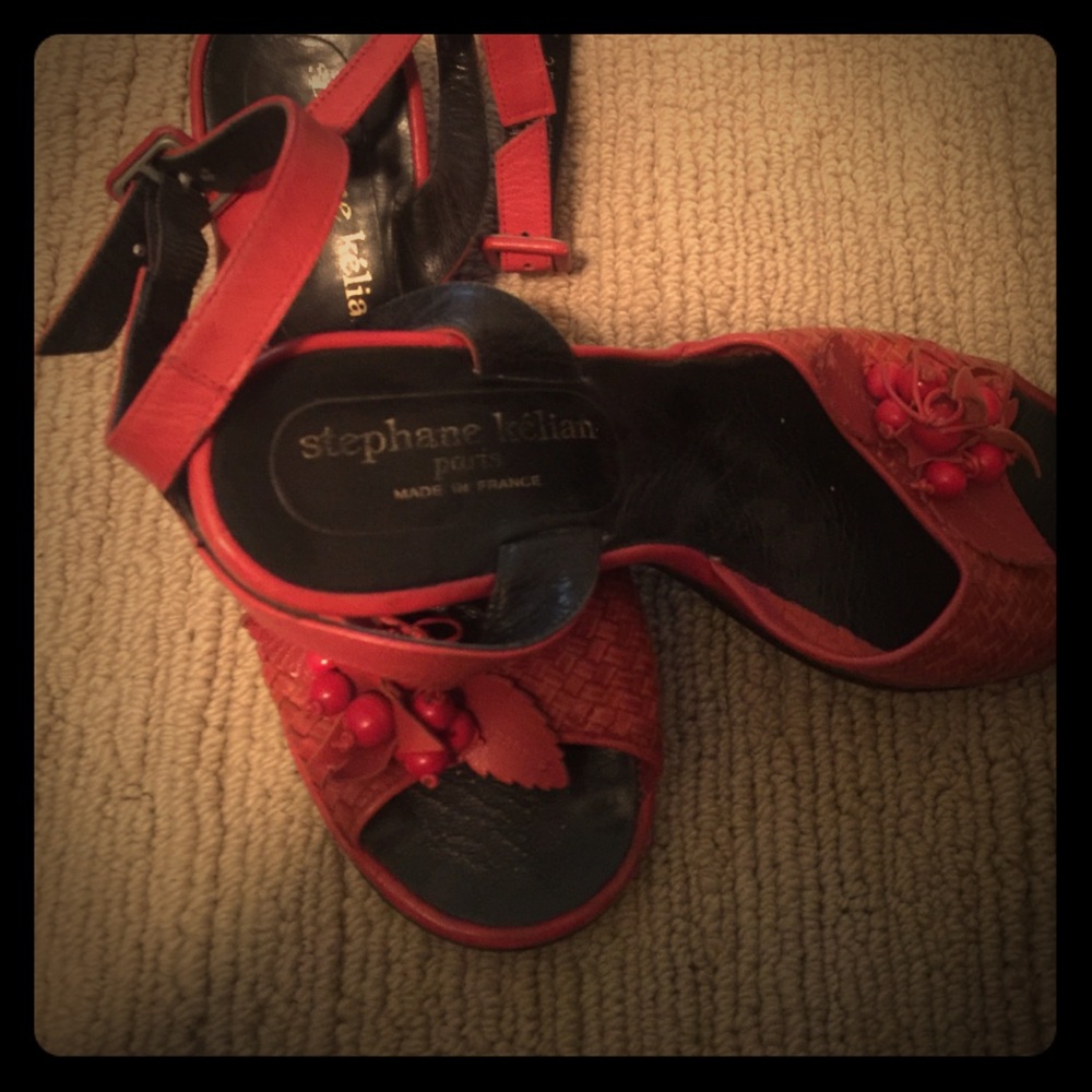 Vintage Stephane Kelian platform sandals