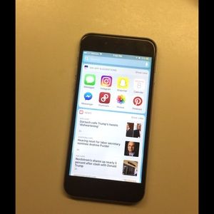 Silver I phone 6
