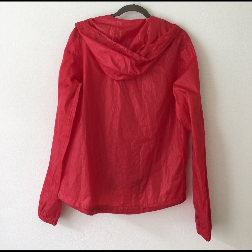 Red Rain Jacket - Picture 2 of 2
