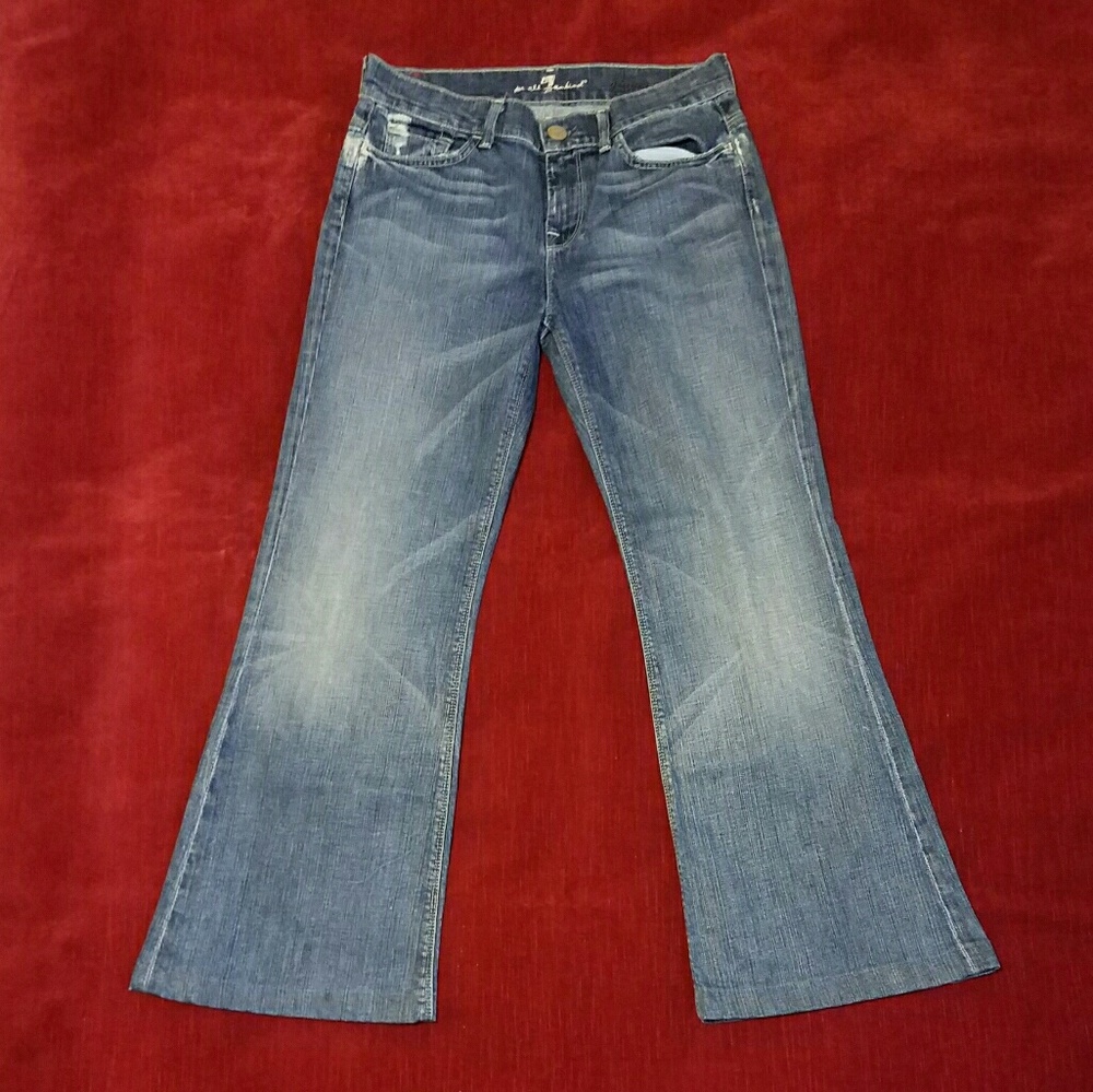 7 For All Mankind Ginger Flare Jeans Woman's 29